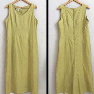 Jones New York Linen Maxi Sundress - 14 Petite